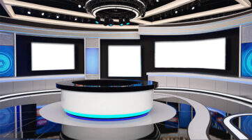 vMix virtual Set TV-Set 033