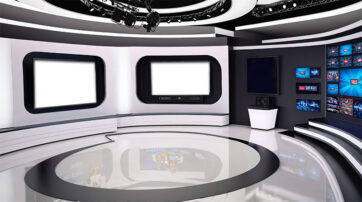 vMix virtual Set TV-Set 036